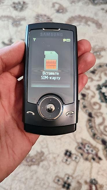 Samsung U600, rəng - Qara, Sensor — 1