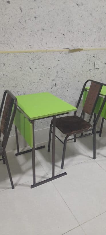 yazı masa: Qonaq otağı üçün, Yeni, Qatlanmayan, rəng - Bej Stul — 6