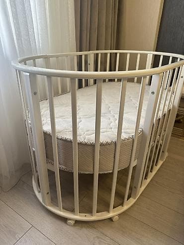 beşiyler: Oğlan və qız üçün, Yeni, Yumru, Beşik, Dəstsiz, Matras ilə, Yellənmə mexanizmsiz — 2