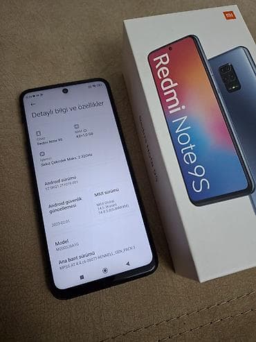 telfon samsuq: Redmi Note 9S, 64 GB, rəng - Mavi, İki sim kartlı — 5