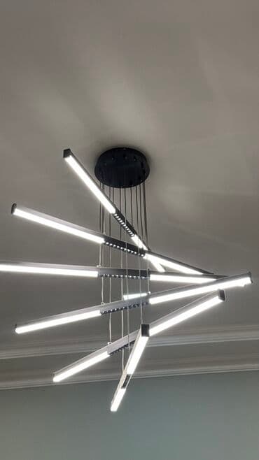 светодиодное табло бегущая строка: Led Çılçıraq, 4 və daha çox lampa, Metal — 10