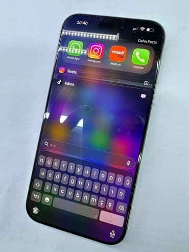 iphone 12 pro qiyməti: IPhone 16 Pro Max, 256 GB, Natural Titanium, Face ID — 2