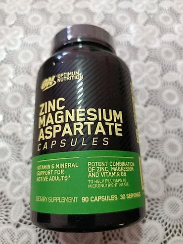Optimum Nutrition Zinc Magnesium Aspartate kapsulları Məhsul — 1