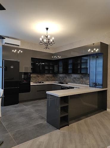 Sifarişlə mətbəx dəsti, Özü çəkən petlələr, MDF, Kredit yoxdur — 9