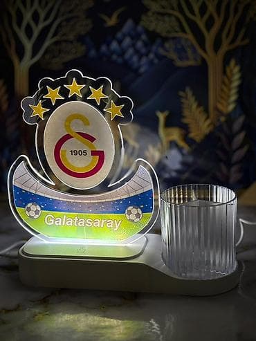 gece lampası: LED masa lampası – futbol klubu loqolu - Klublar: Qarabağ FK — 2