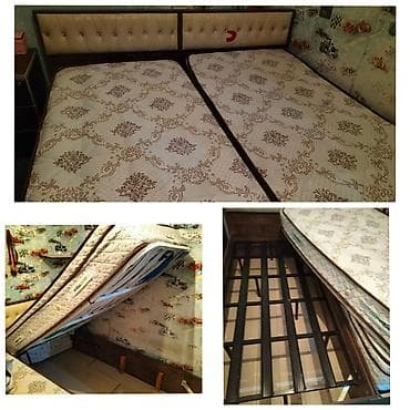 2 eded bazali matrasli çarpayi(Embawood)biri 160azn. matras lalafo.az -da 2 eded bazali matrasli çarpayi(Embawood)biri 160azn. matras