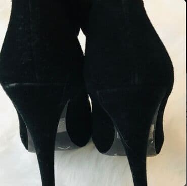 brend qadin ayaqqabilari: Ölçü: 38, rəng - Qara, İşlənmiş — 4