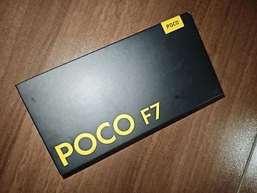 ayfon 6 s: POCO F7 smartfon qutusu. 512\12GB YepYeni Öz şexsi telefonum Qara — 1