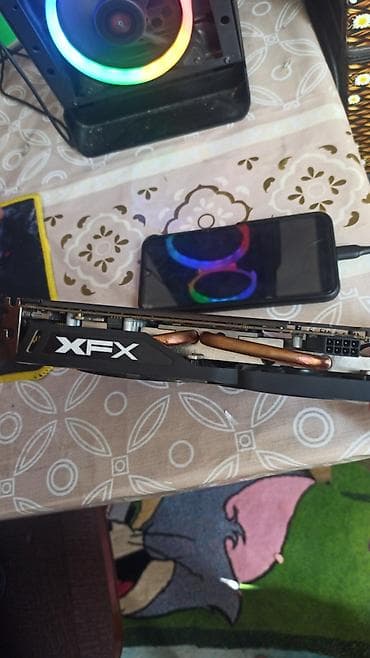 tv bu 2: XFX Radeon RX 570 4GB GDDR5 (Dual Fan) - Model: XFX RX-570P8DFD6 — 8