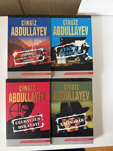 Çingiz Abdullayev – 4 kitabdan ibarət dəst - Andorra sevməli və