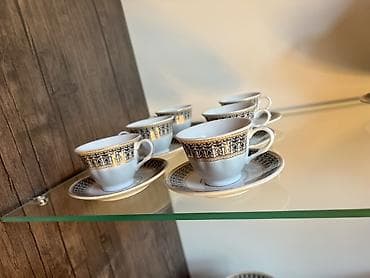 kontakt home samovar: Qəhvə dəsti, rəng - Ağ, Farfor, 6 nəfərlik, Almaniya — 4
