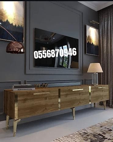 divar refleri: Yeni, Düz TV altlığı, Polkalı, Laminat, Rusiya — 6