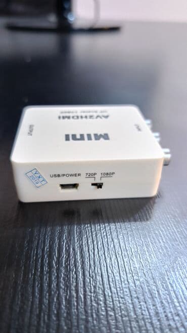 Видеокамеры: MINI AV2HDMI konvertor – köhnə AV (RCA) cihazları HDMI girişli — 4