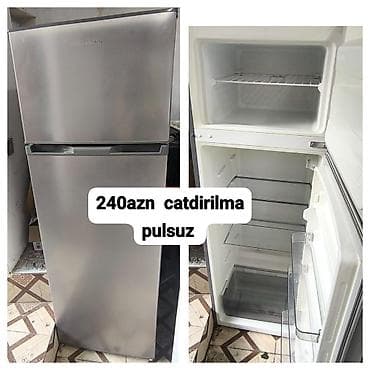 Кухонные плиты и варочные поверхности: 2 двери Hoffman Холодильник Продажа, цвет - Серебристый — 1