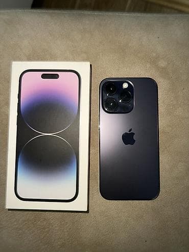 Mobil telefon və aksesuarlar: IPhone 14 Pro, Deep Purple — 1