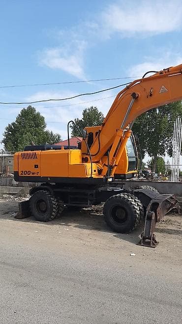 traktor tekeri: Hyundai 200W-7 təkərli ekskavator - Brend/model: HYUNDAI 200W-7 - — 2