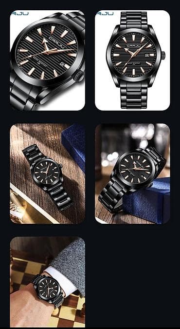 Смарт часы: Новый, Наручные часы, цвет - Черный — 2