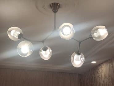 reklam işıqları: Çılçıraq, 6 lampa — 5