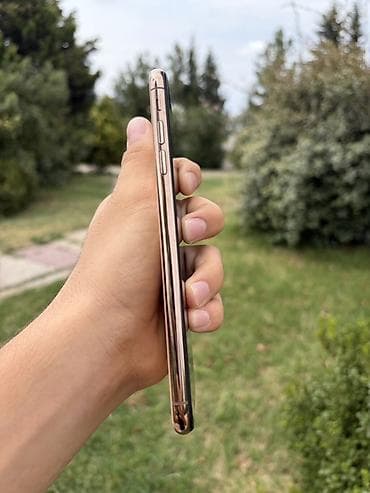 kontakt home iphone 17 pro max qiyməti: IPhone Xs Max, 256 GB, Qızılı, Face ID — 5