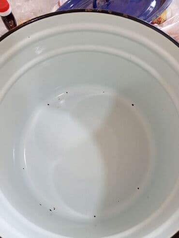 turk sobası: Qazan, rəng - Göy — 2