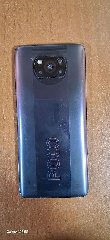 Мобильные телефоны и аксессуары: Poco X3, 128 ГБ, цвет - Синий, Отпечаток пальца — 2