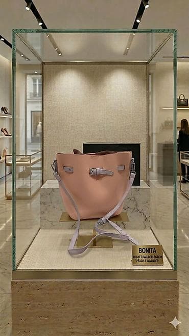 Toy paltarları və aksesuarları: ELARA Luxe Collection – Tote & Clutch Duo - Zərif pastel tonlarda — 2