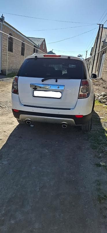 panda cexol: Chevrolet Captiva – ağ rəngli, şəhər və off-road üçün universal — 3