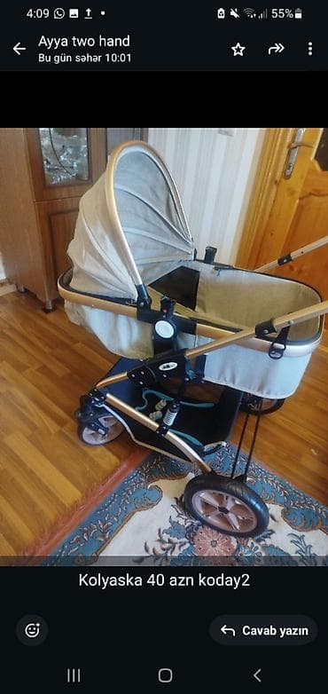 Çıxarılmayan beşikli araba