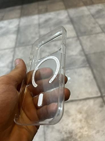 Şəffaf MagSafe uyğun telefon qəlibi ipHone 17 pro - Arginal lalafo.az -da Şəffaf MagSafe uyğun telefon qəlibi ipHone 17 pro - Arginal