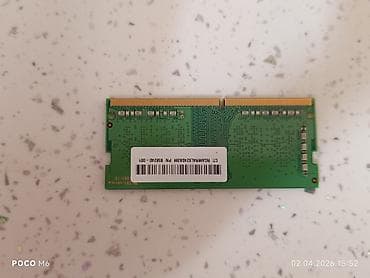 Noutbuk üçün RAM modulu – SO-DIMM - Növ: DDR4 SO-DIMM laptop yaddaşı