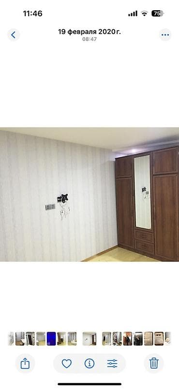 en son model metbex mebelleri: Taxta şkaf-garderob - Material: tünd ağac rəngli MDF/laminat. - — 1