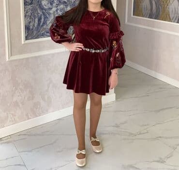 шифоновые юбки для девочек: Детское платье, Праздничное, 10 - 12 лет, Gucci — 4