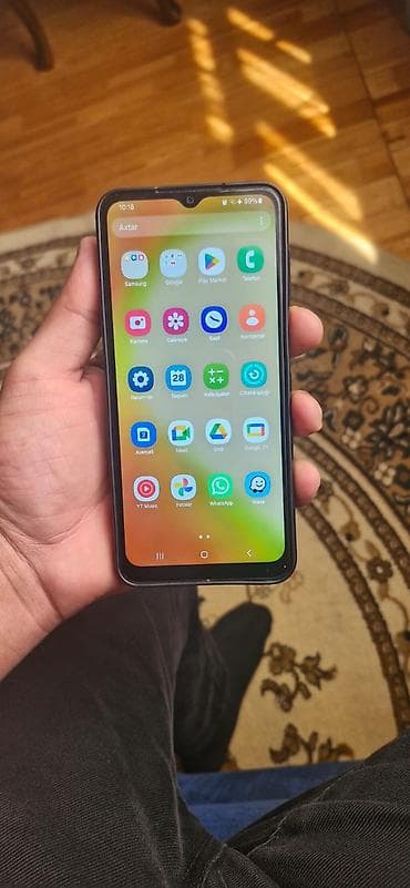 a35 ikinci el: Samsung Galaxy A04s, rəng - Qara, Barmaq izi — 1