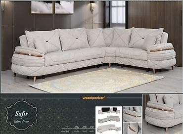 divan alışı: Safir künc divan – Woodpecker Fabrik istehsalı mebellərin topdan — 1
