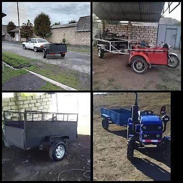 1221 tekeri: Biroxlu univeral qoşqu – minitraktor, minik avtomobili və motosiklet — 4