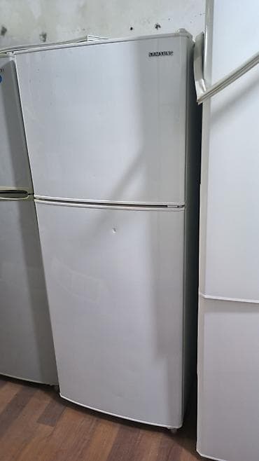 soyud: İşlənmiş 2 qapılı Samsung Soyuducu Satılır, rəng - Ağ, Təkərli — 3