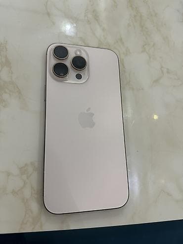 IPhone 16 Pro Max, 256 GB, Desert Titanium, Simsiz şarj, Face ID