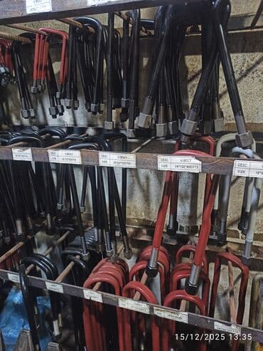 Məhsul: U-boltlar (U formalı boltlar) Təsvir: - Yüksək möhkəmlikli