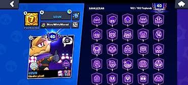splatoon 3: Brawl Stars oyun hesabı - Trofey: 62,585 - Profil səviyyəsi: 40 - — 2