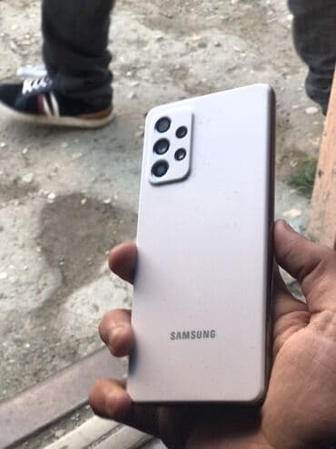 Fly: Samsung Galaxy A52, цвет - Белый, Отпечаток пальца — 2