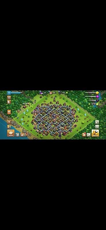 Clash of Clans oyun hesabı — inkişaf etmiş baza Köy 14 full olub 15 ə