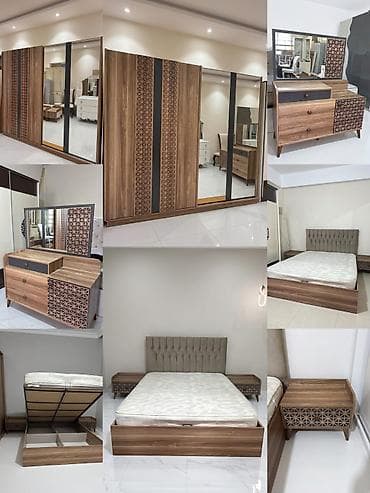 mebel alan: 749₼ Bazali yataq desti Turkiyenindi.Olcu dolab E 260/H 220/D — 1