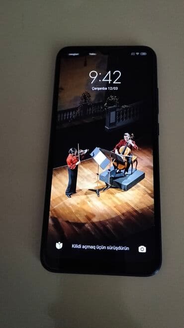 xiomi mi 9 t: Xiaomi Redmi smartfon - Rəng: Mavi, teksturalı arxa qapaq - Ekran — 1