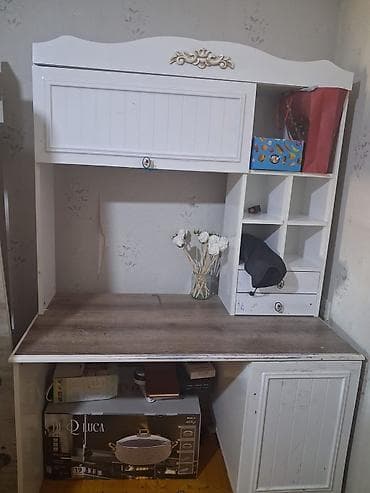 Oğlan və qız üçün, İşlənmiş, İkinəfərlik çarpayı, Yazı masası — 1