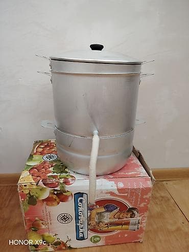 nar sixan aparat: Məhsul: “Kalitva” sokovarka (buxarla şirəçıxaran), 6 litr Təsvir: - — 2