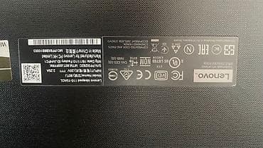 ikinci el pc: Lenovo noutbuk - Ekran: 15.6" (təxmini, geniş ekran ramekli) - — 5