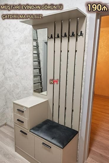Satılır: *birbaşa istehsalçıdan dəhliz dolabı* Qeyd:Yenidir, müxtəlif