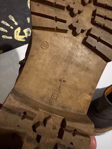 bot batinka: Kişi üçün dəri botlar (Greyder) - Özüm 170man almışam - Rəng: qəhvəyi — 6