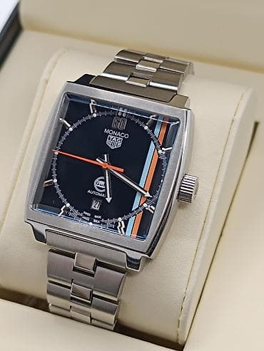 Смарт браслеты: Новый, Наручные часы, Tag Heuer, цвет - Черный — 9