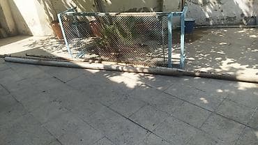 Металлические трубы: Məhsul: Metal borular və torlu panel 1 metr 7 azn - Dəst tərkibi: - 3 — 2